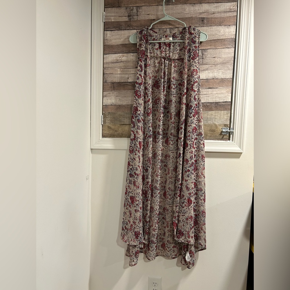 Mossimo Supply Co. Tunic Sleeveless Duster